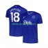 Camisola Everton Jack Grealish 18 Homem Equipamento Primeiro 2025-2026 Manga Curta